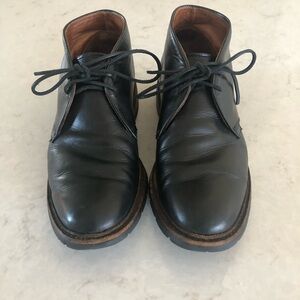 Frye Men's Dark Leather Chukka Boots